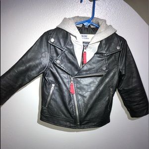 Black Oshkosh Toddler Jacket